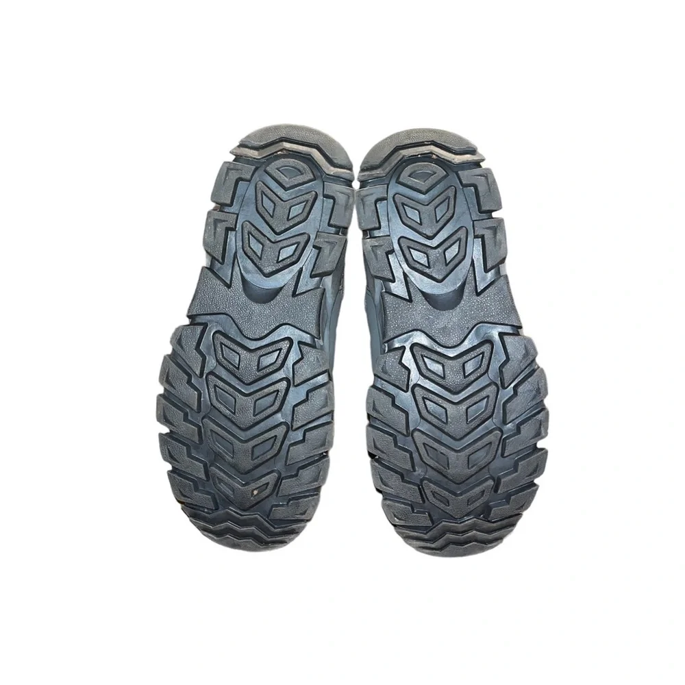 Hobibear Kids Blue & Gray Camo Winter Boots